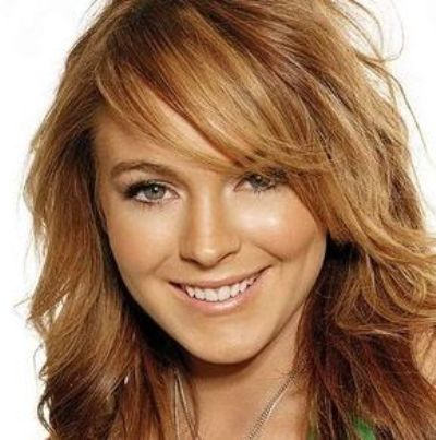 Celebrity Lindsay Lohan Hairstyle