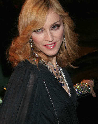 Actress Madonna Hairstyle