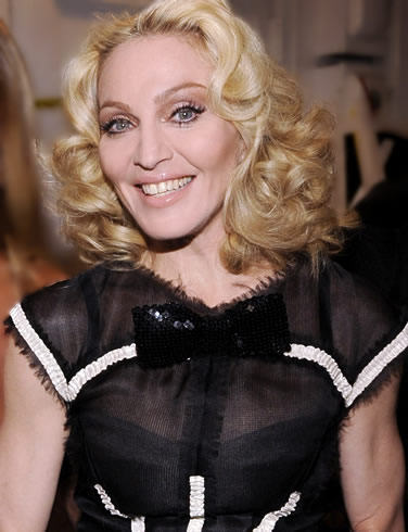 Madonna Curly Hairstyle
