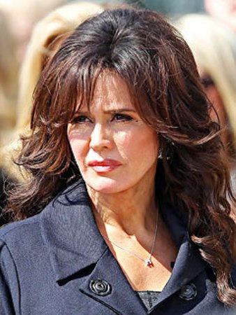 Marie Osmond Shoulder Loose Curly Hairstyle