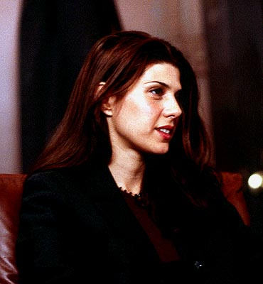 Marisa Tomei Simple Hairstyle