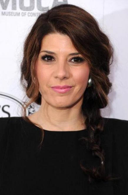 Marisa Tomei Fancy Braid Hairstyle