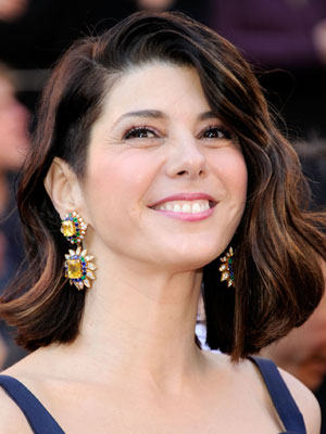Marisa Tomei Shoulder Length Hairstyle