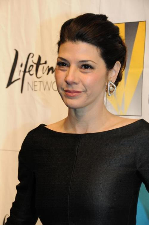 Marisa Tomei Bun Hairstyle