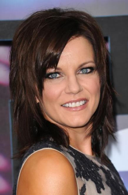 Martina Mcbride Shoulder Length Hairstyle