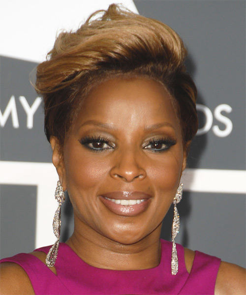 Mary J Blige Puff Hairstyle