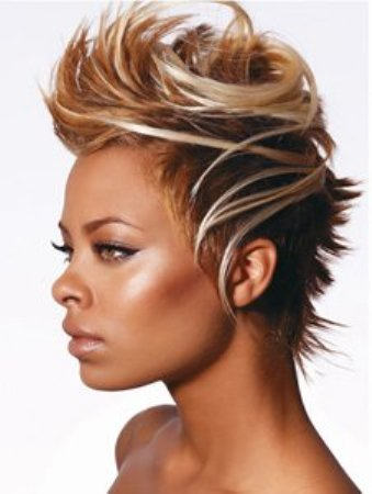 Mary J Blige Spiky Hairstyle