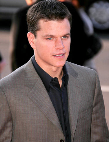 Simple Matt Damon Hairstyle