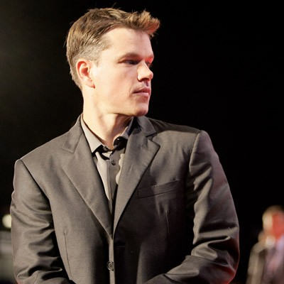 Matt Damon Nice Short Hairstyle