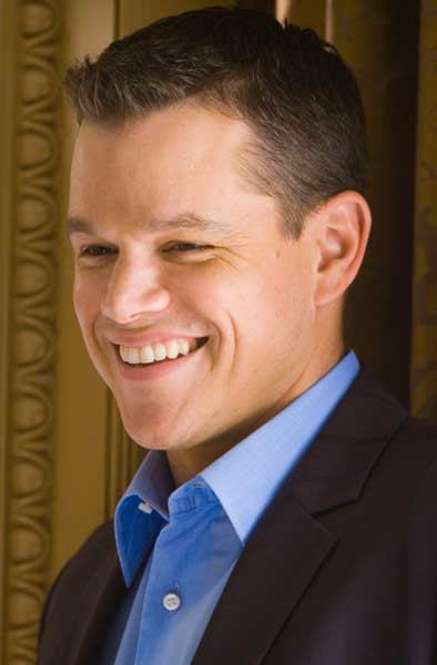 Handsome Matt Damon Hairstyle