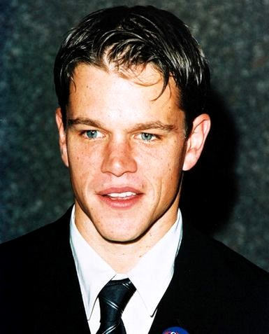 Matt Damon Black Short Hairstyle