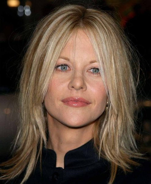 Meg Ryan Shoulder Length Hairstyle