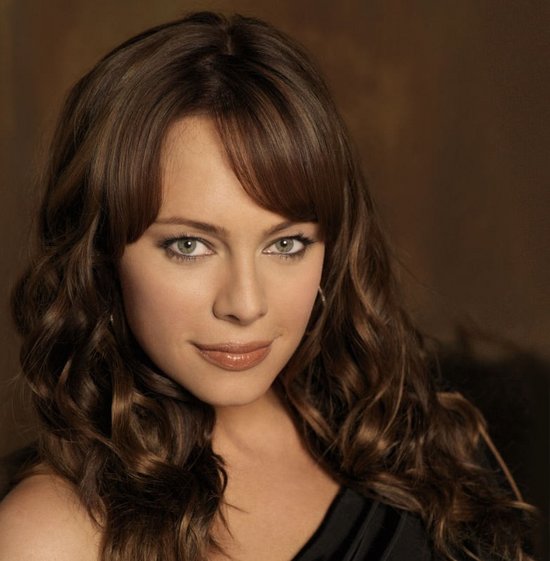 Melinda Clarke Medium Curly Hairstyle