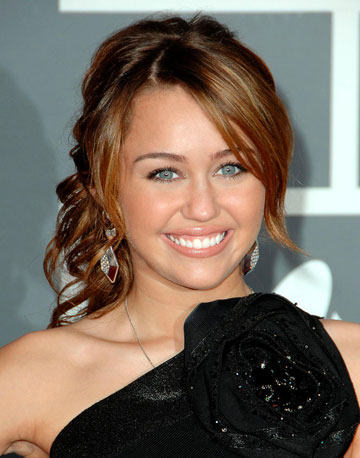 Beautiful Miley Cyrus Hairstyle
