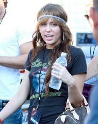 Miley Cyrus Trendy Hairstyle