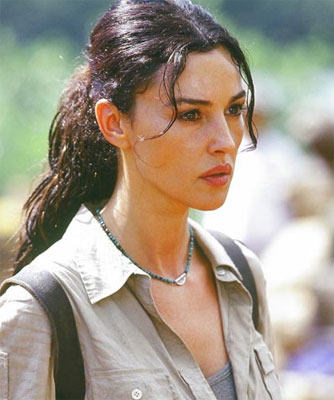 Monica Bellucci Ponytail Hairstyle