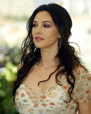 Monica Bellucci Black Hairstyle