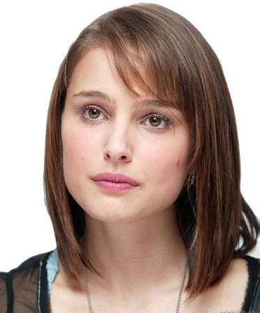 Natalie Portman Shoulder Length Hairstyle