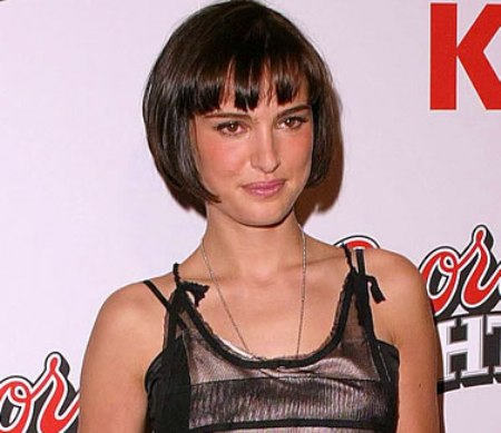 Natalie Portman Bob Cut  Hairstyle