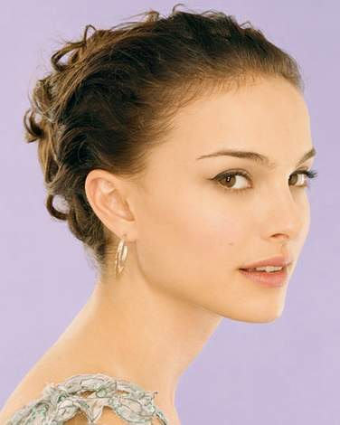 Natalie Portman Stylish Hairstyle