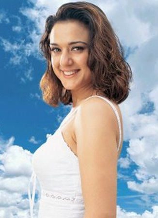 Preity Zinta Lovely Short Hairstyle