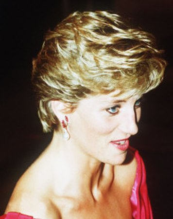 Princess Diana Elegant Hairstyle