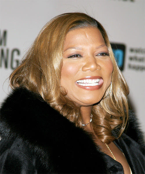 Queen Latifah Curly Hairstyle