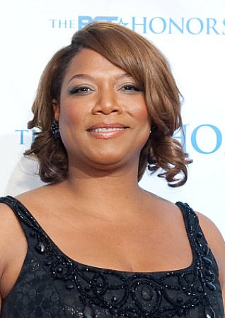 Queen Latifah Short Curly Hairstyle