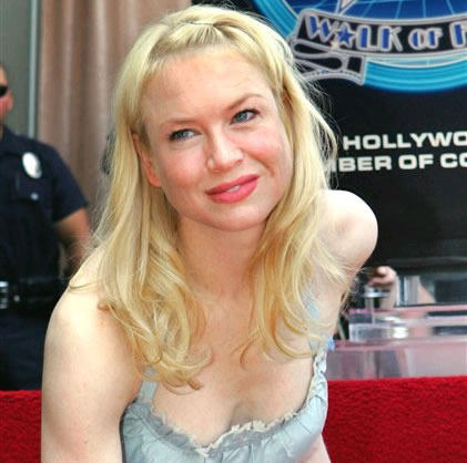 Renee Zellweger Light Golden Hairstyle