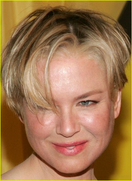 Renee Zellweger Very Short  Hairstyle