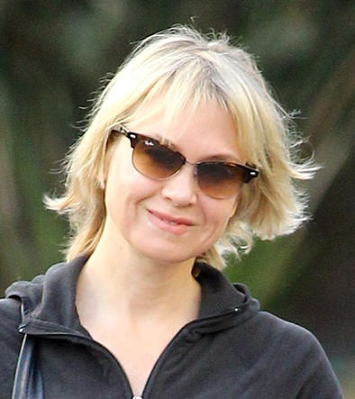 Renee Zellweger Short Wavy Hairstyle