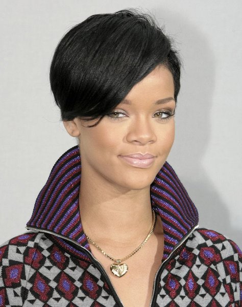Charming Rihanna Hairstyle