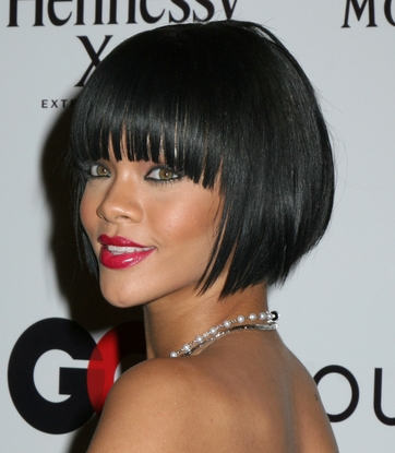 Beautiful Rihanna Hairstyle