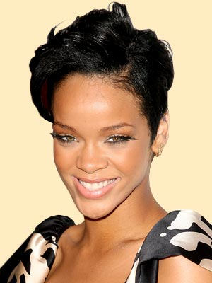 Rihanna Short Hairstyle