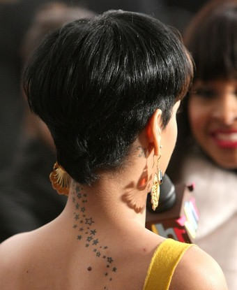 Rihanna Very Short Hairstyle