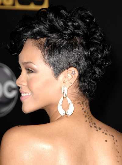 Rihanna Crop Haircut