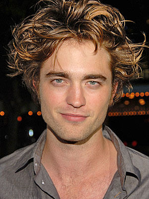 Robert Pattinson Shining Golden Hairstyle
