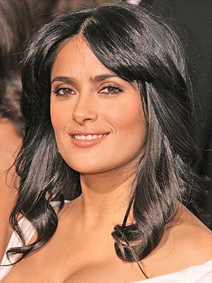 Salma Hayek Medium Hairstyle