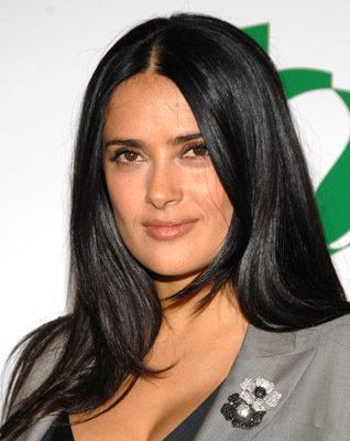 Salma Hayek Black Hairstyle