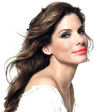 Sandra Bullock Shining Hairstyle