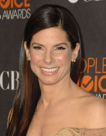 Sandra Bullock Straight Hairstyle