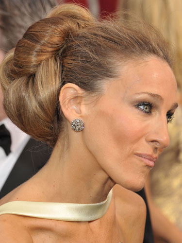 Sarah Jessica Parker Bun Hairstyle