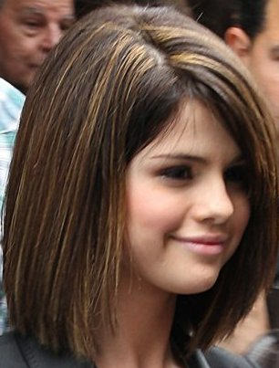 Selena Gomez Layered Hairstyle