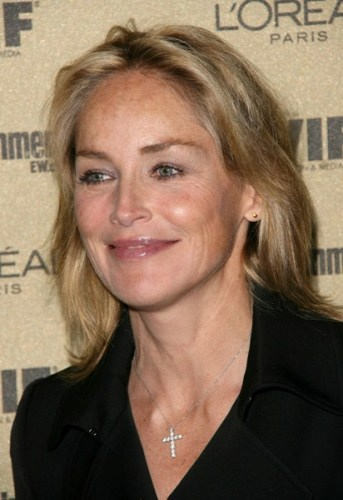 Sharon Stone Formal Hairstyle