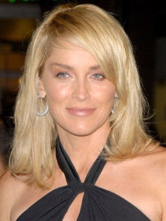 Sharon Stone Long Hairstyle