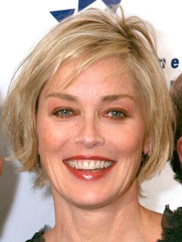 Sweet Sharon Stone Hairstyle