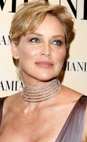 Stylish Sharon Stone Hairstyle