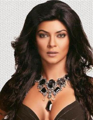 Sushmita Sen Long Wavy Hairstyle