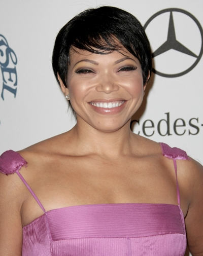 Tisha Campbell Black Short Hairstyle