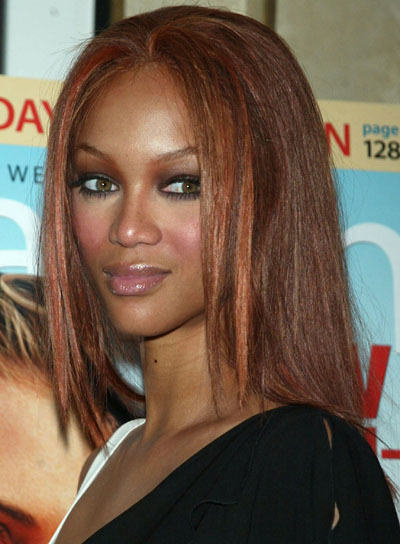 Tyra Banks Elegant Hairstyle